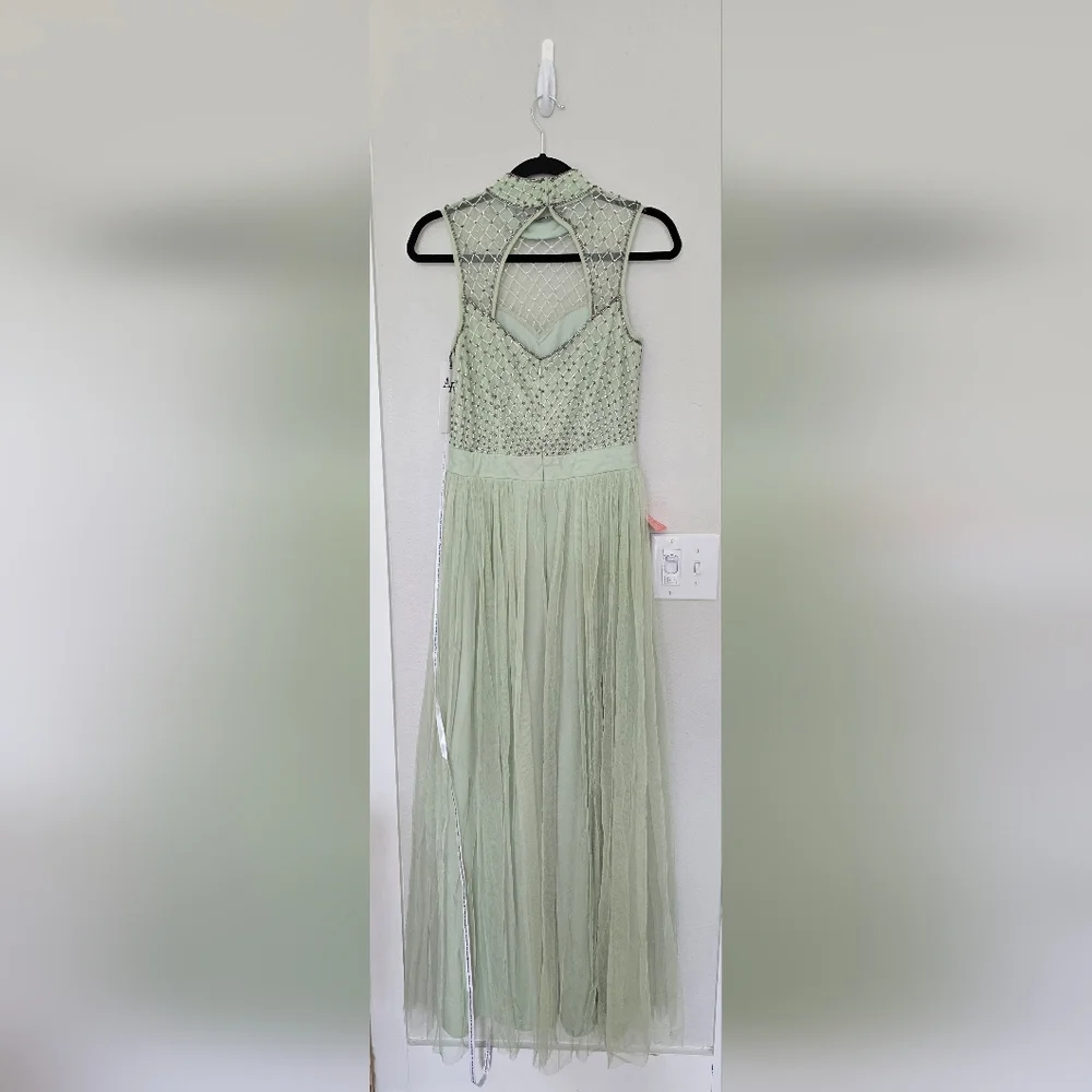 NWT Amelia Rose At Modcloth Unforgetable Evening Maxi Dress Size 6 - Picture 8 of 9